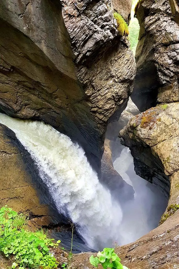 Trummelbach waterfall