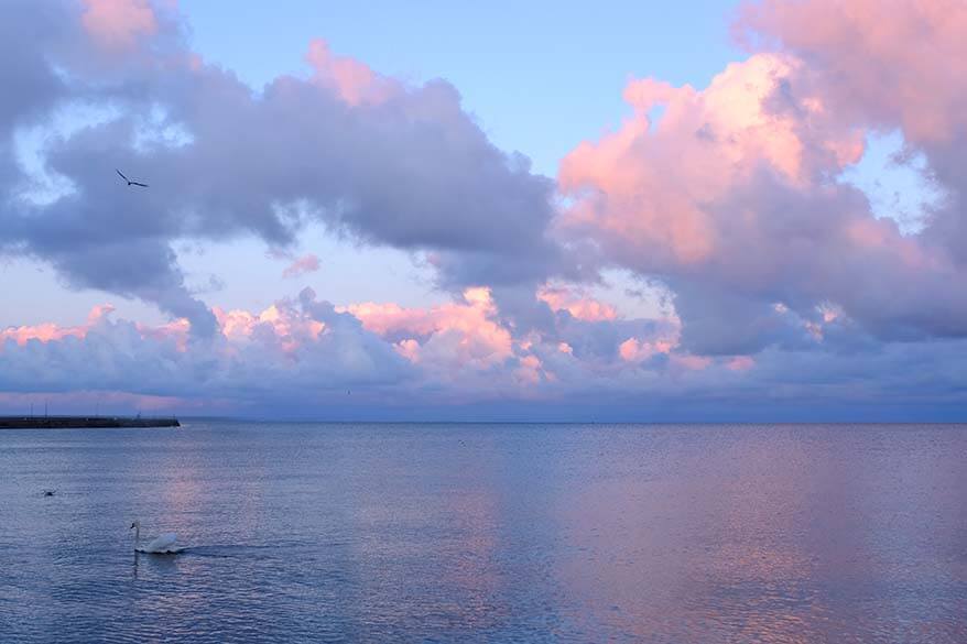 Curonian Lagoon Sunset