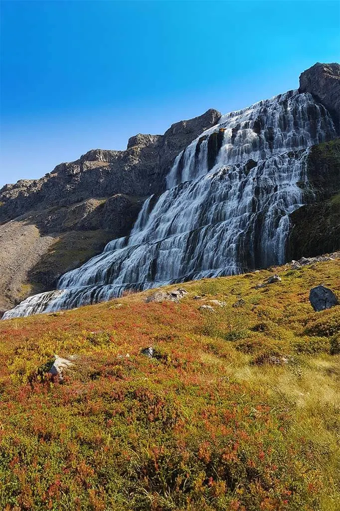 Dynjandi waterfall