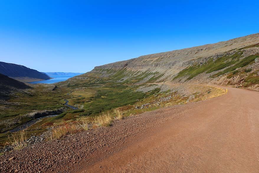 Road 60 from Flokalundur to Dynjandi