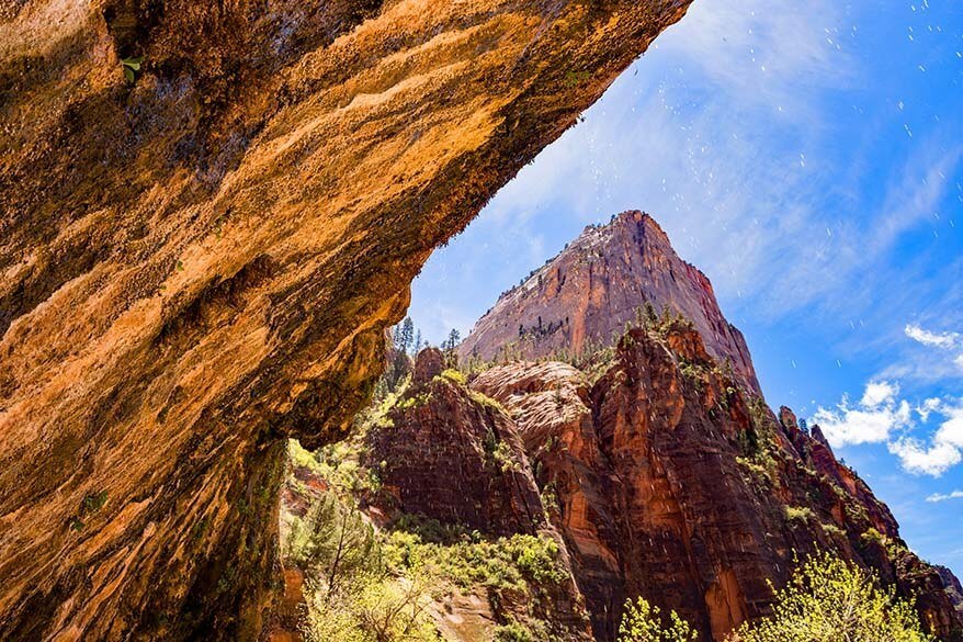 Weeping Rock in Zion National Park