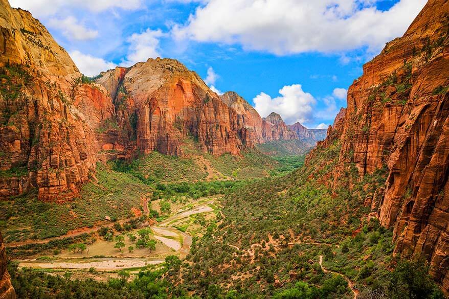 West Rim Trail Zion