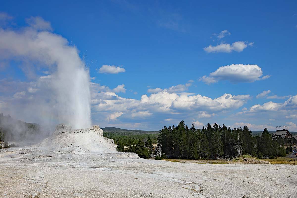 Caste Geyser Yellowstone