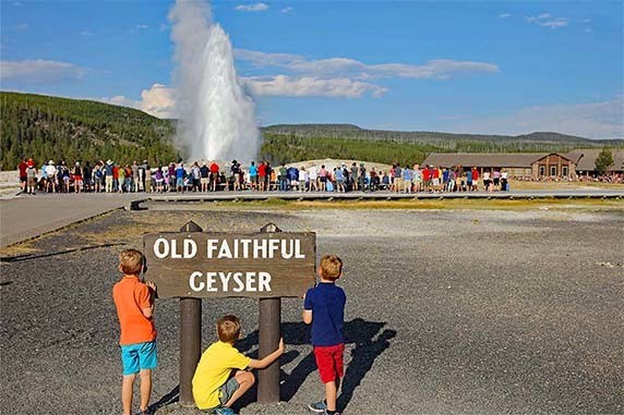 Old Faithful Geyser