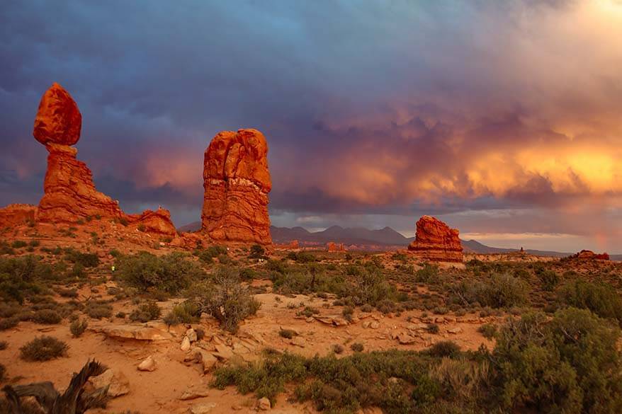 Balanced Rock Arches National Park