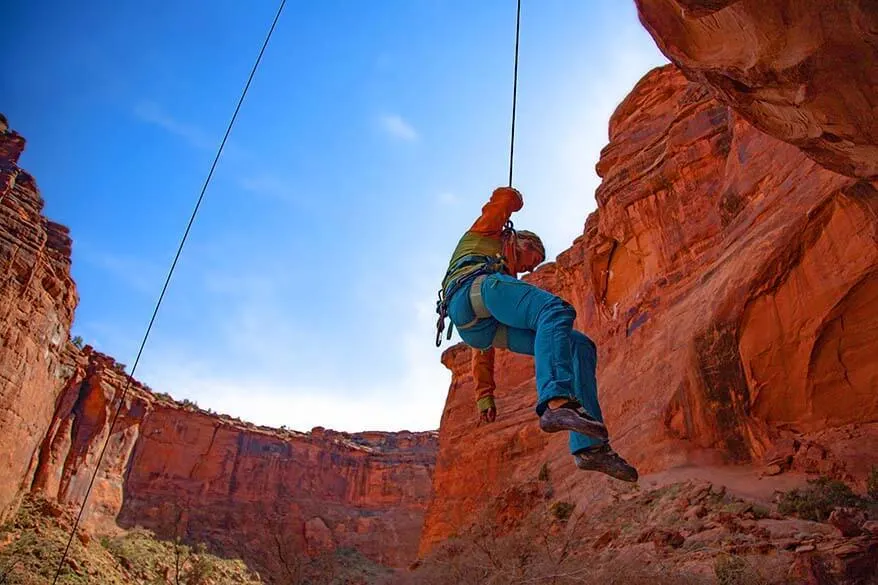 Canyoneering in Moab