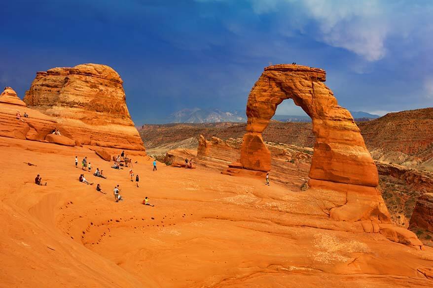 Delicate Arch in Arches National Park