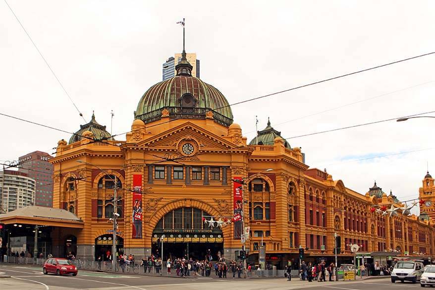 Flinders Street Station in Melbourne