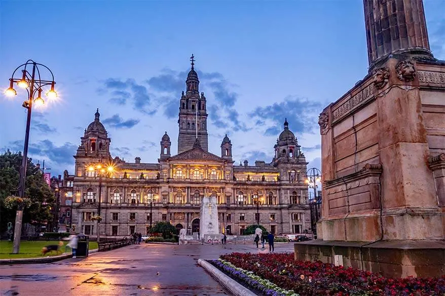 George Square in Glasgow