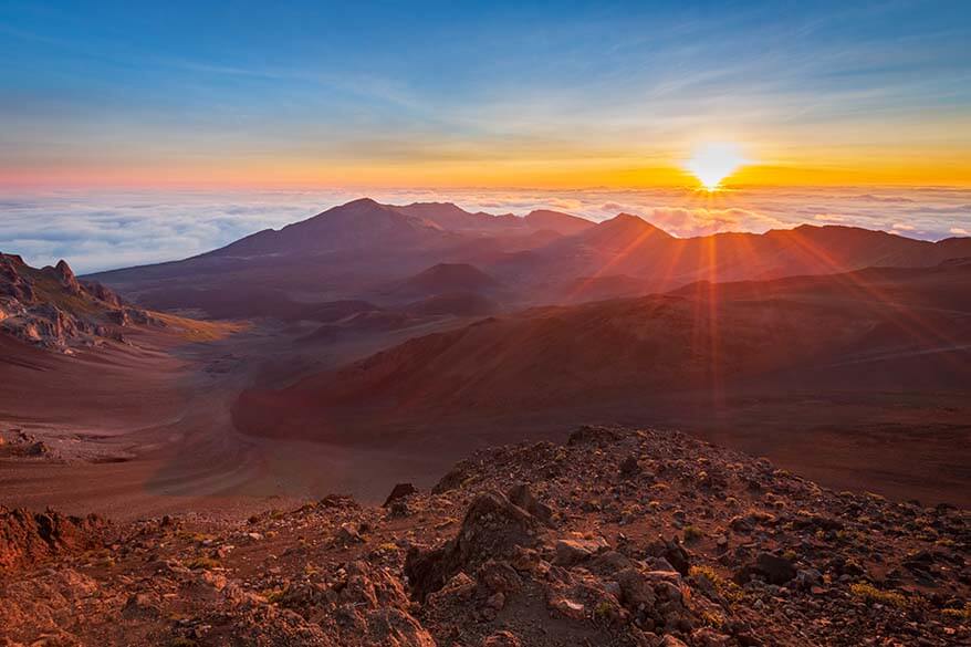 Haleakala sunrise - must see when visiting Maui Hawaii