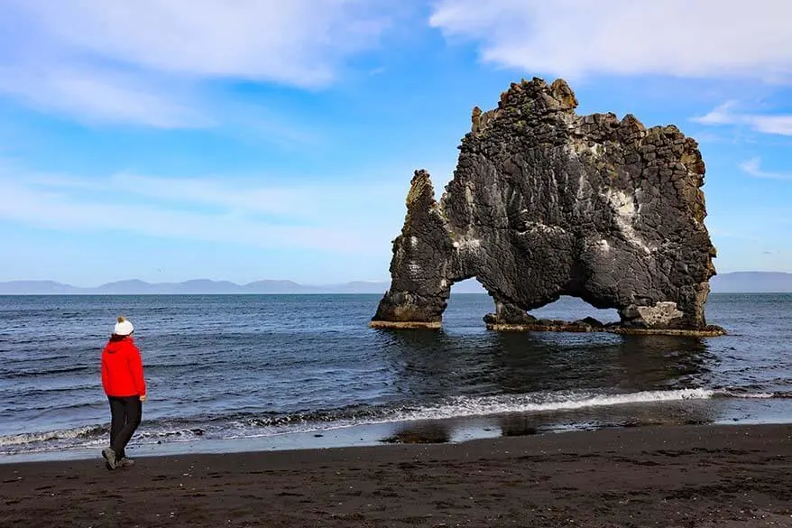 Iceland itinerary - Hvitserkur in North Iceland