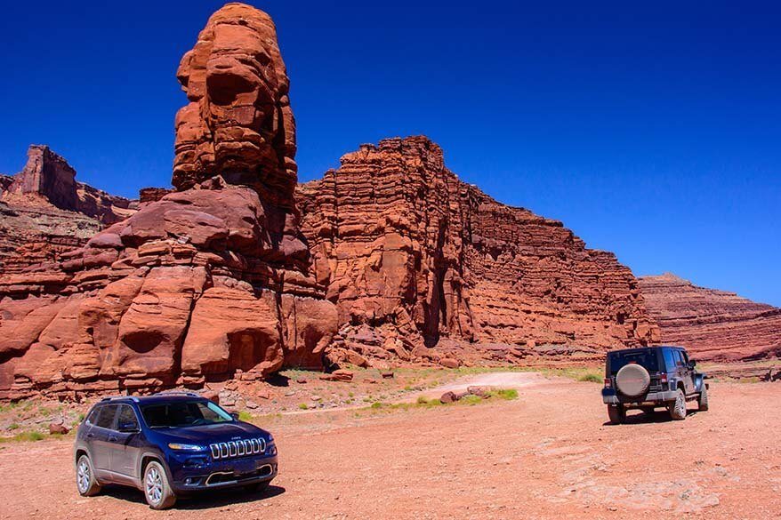 Off-road tours in Moab