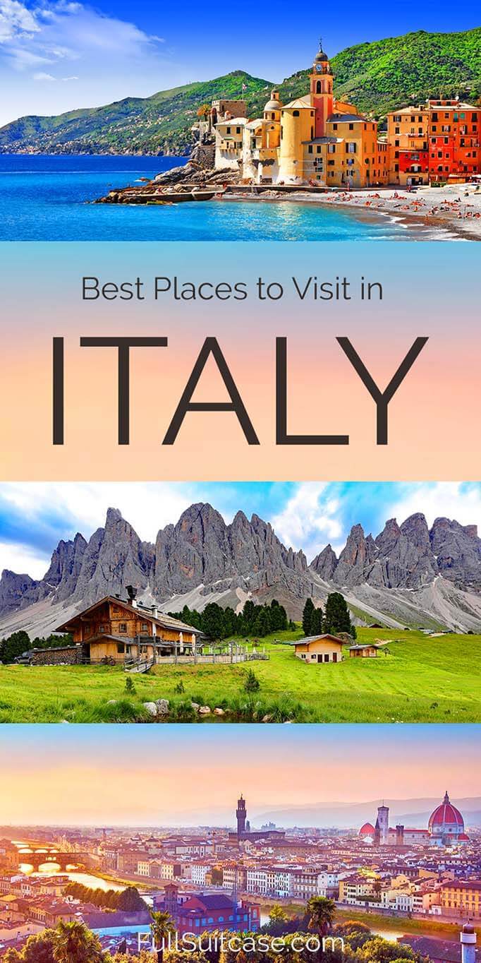 The very best places to see in Italy