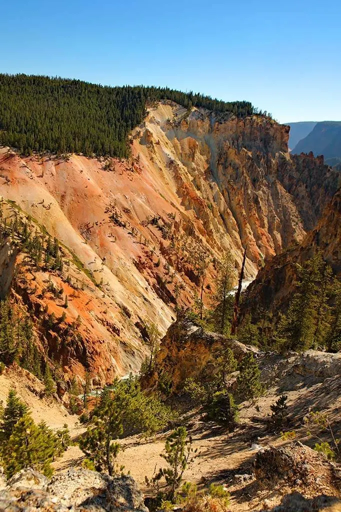 Yellowstone Grand Canyon South Rim Trail