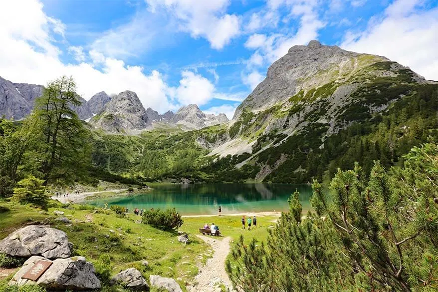 Seebensee lake