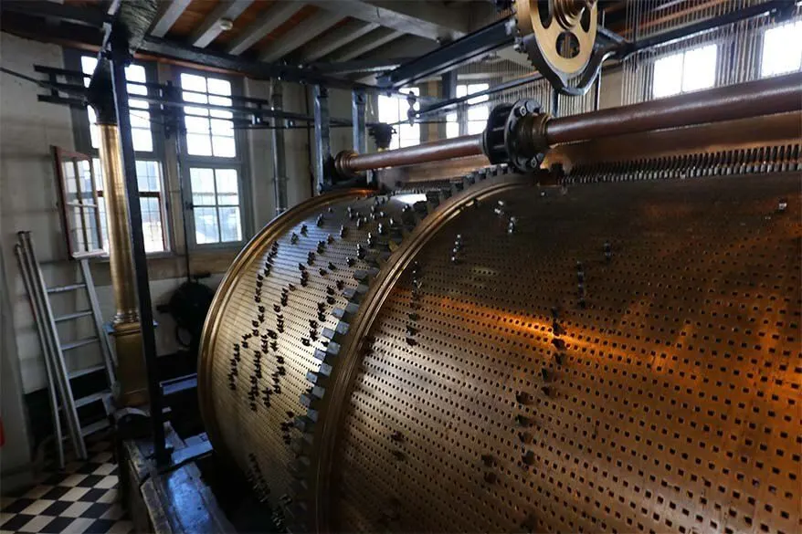 Bruges carillon at the Belfry tower