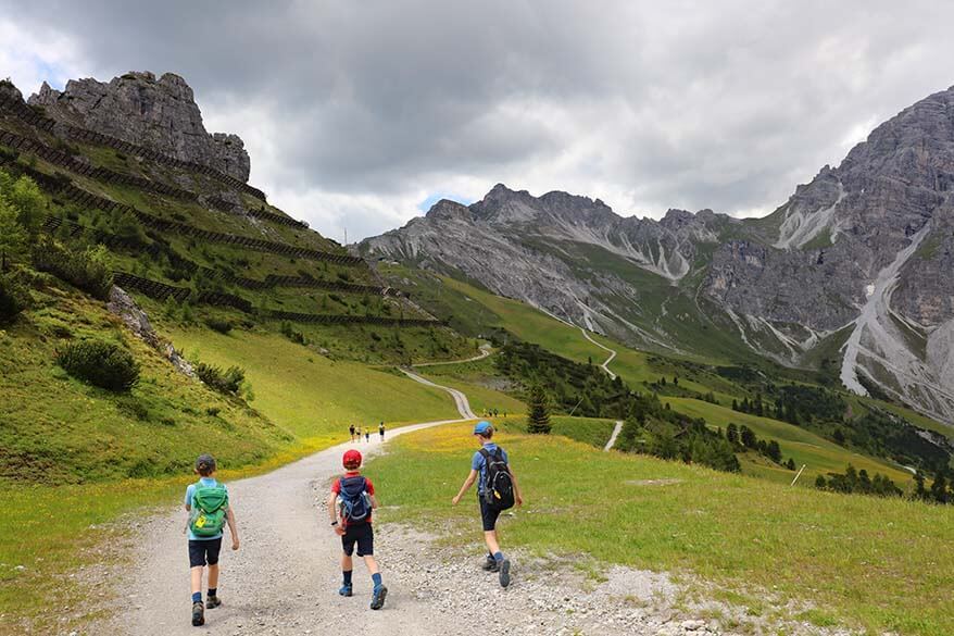 Hiking at Schlick 2000