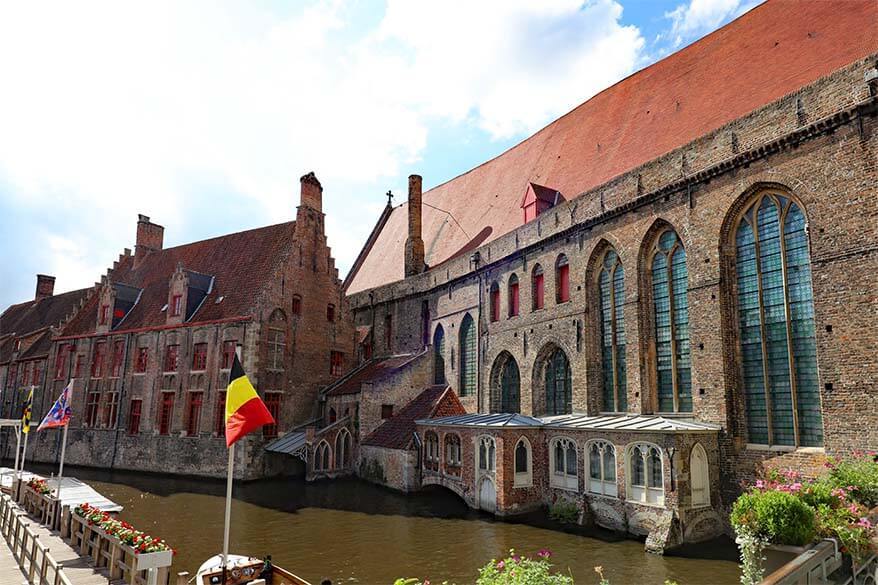 Saint John's Hospital Museum in Bruges Belgium