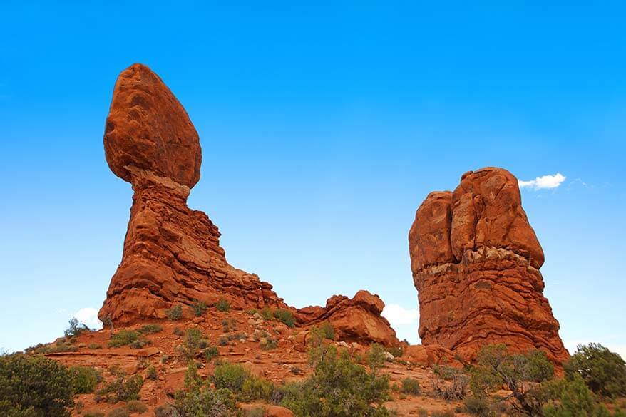 Balanced Rock at Arches National Park