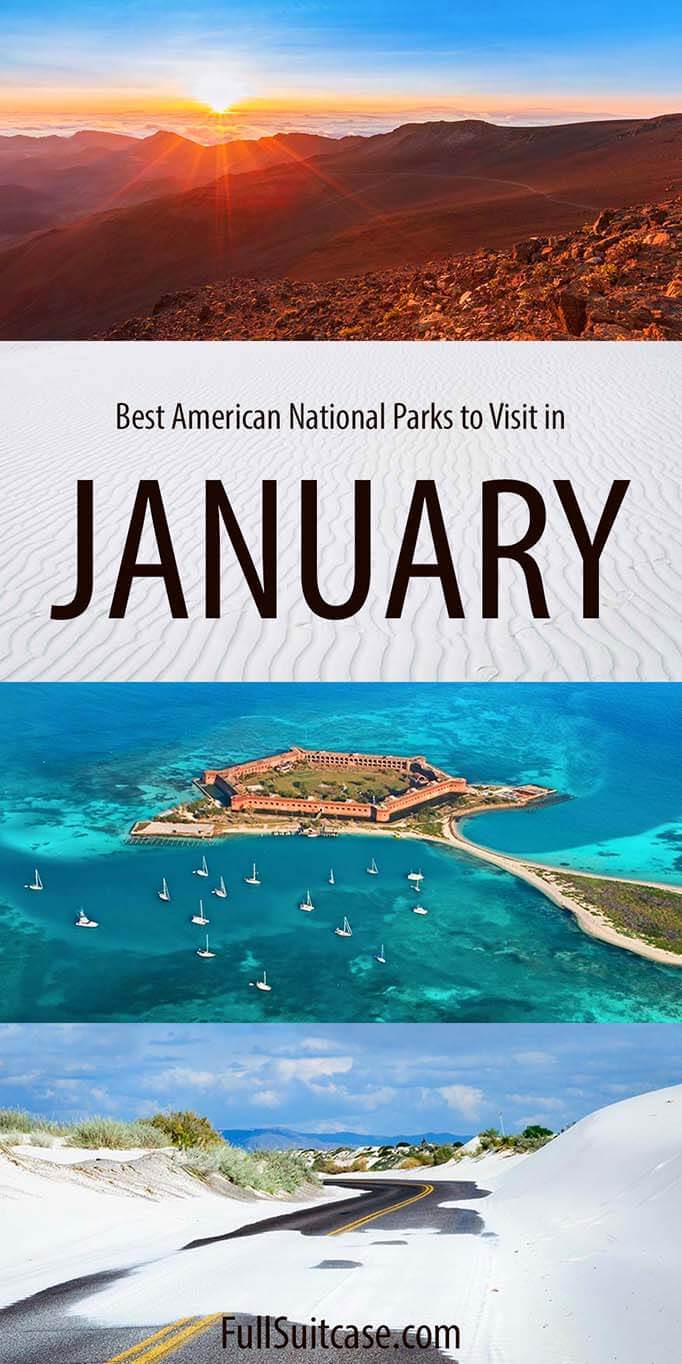 Best American National Parks to visit in January