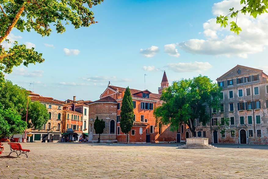 Campo San Polo in Venice