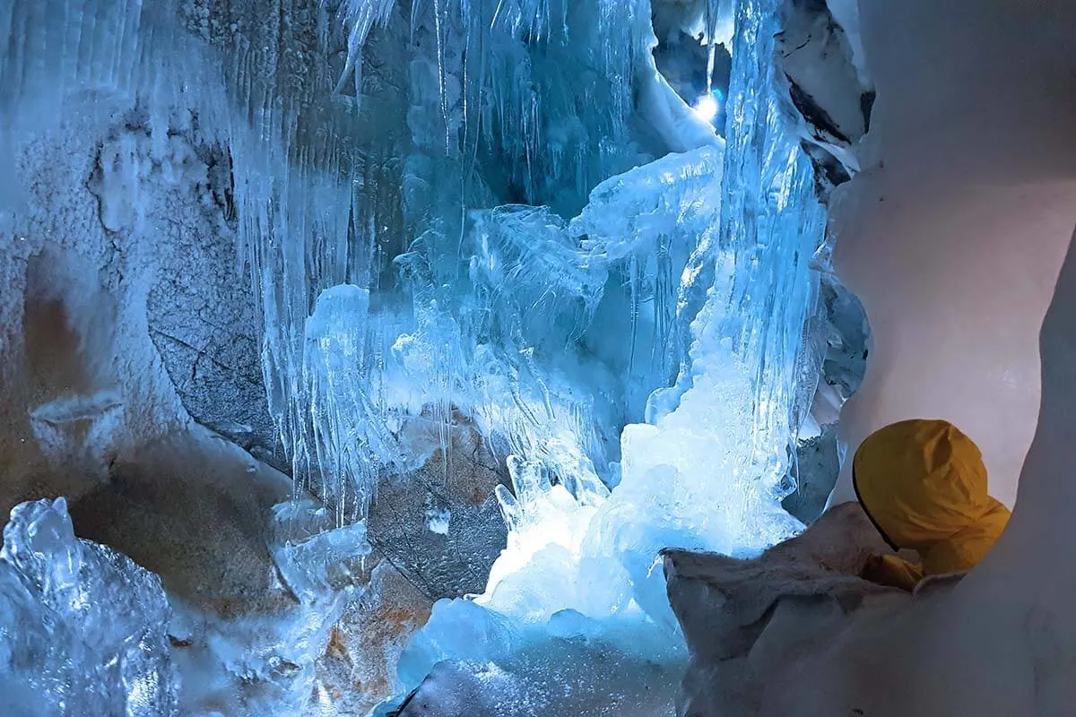 Hintertux Glacier and Nature's Ice Palace in Austria