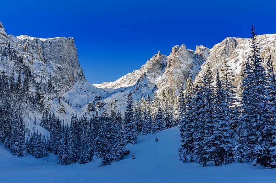 Rocky Mountain National Park in December