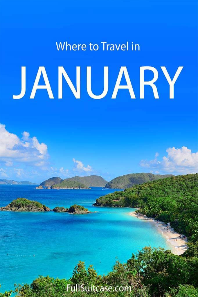 Where to travel in January