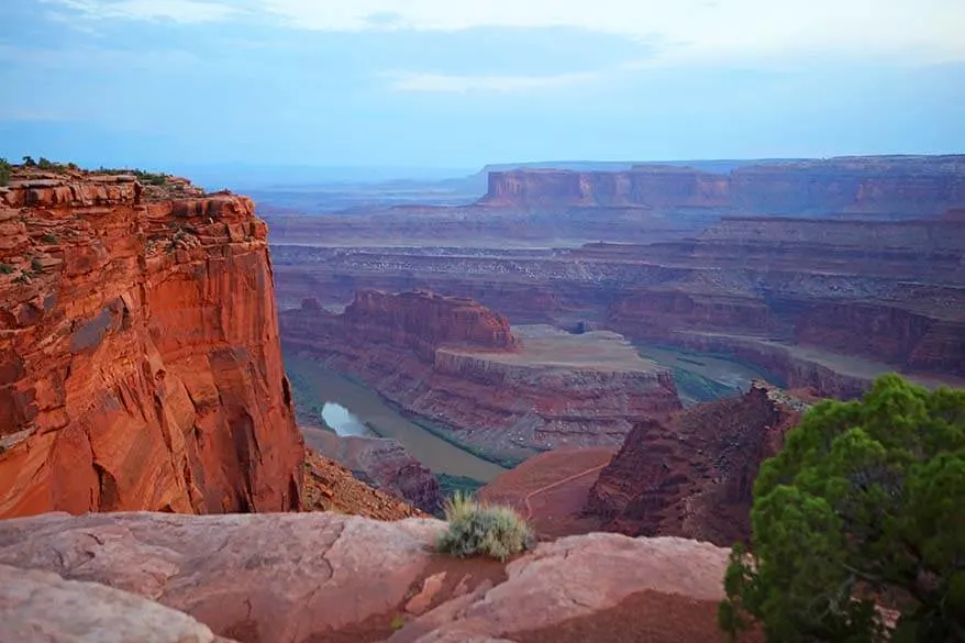 Dead Horse Point State Park - Colorado River bend view