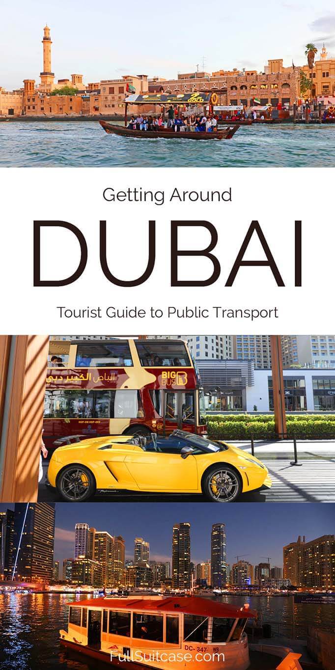 Getting around Dubai - public transportation guide for tourists