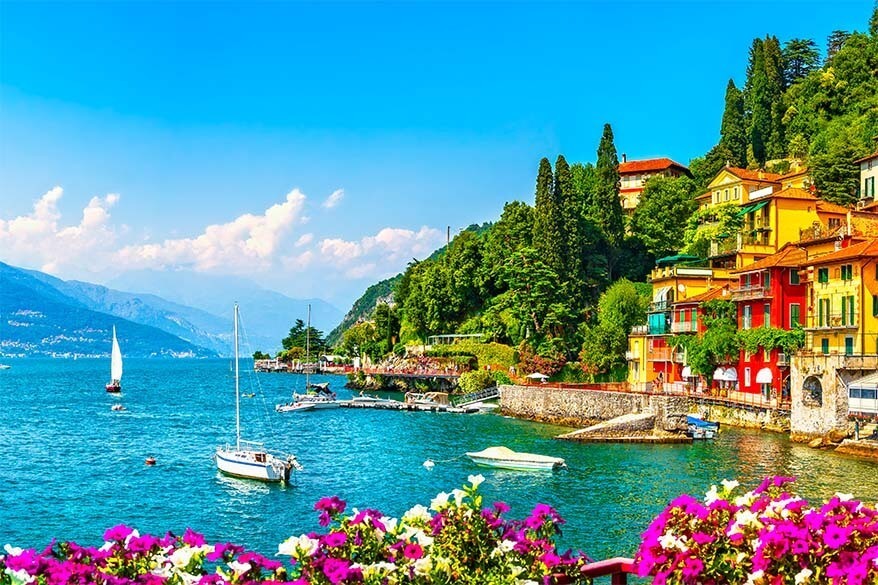 Lake Como in July