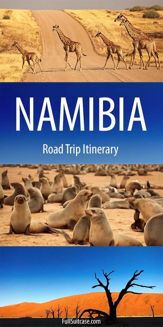 Namibia road trip itinerary