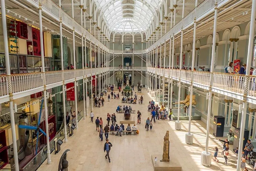 National Museum of Scotland in Edinburgh