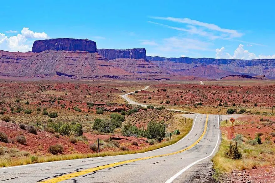 Road 128 near Moab Utah