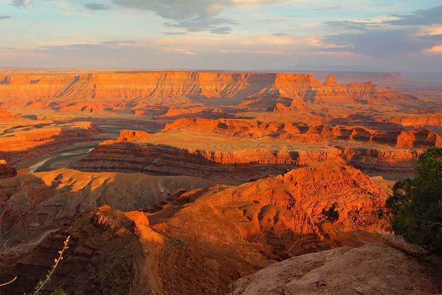 Sunset at Dead Horse Point State Park