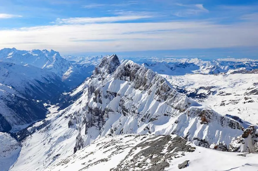 Swiss Alps in February