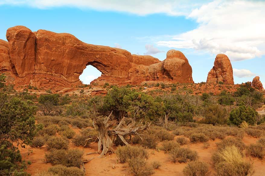 The Windows section in Arches National Park