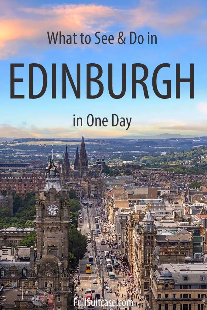 One day in Edinburgh