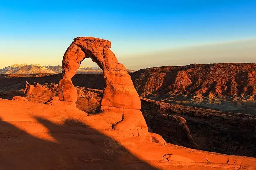 Arches National Park in March