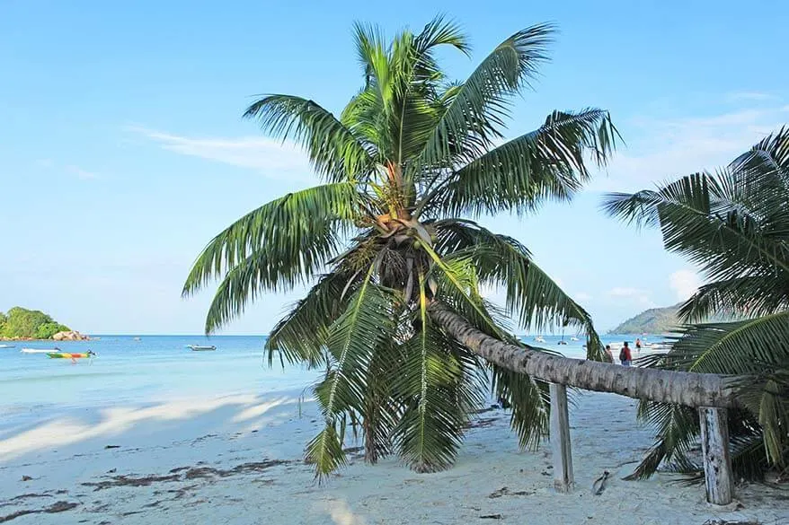 Cote D'Or Beach in Praslin