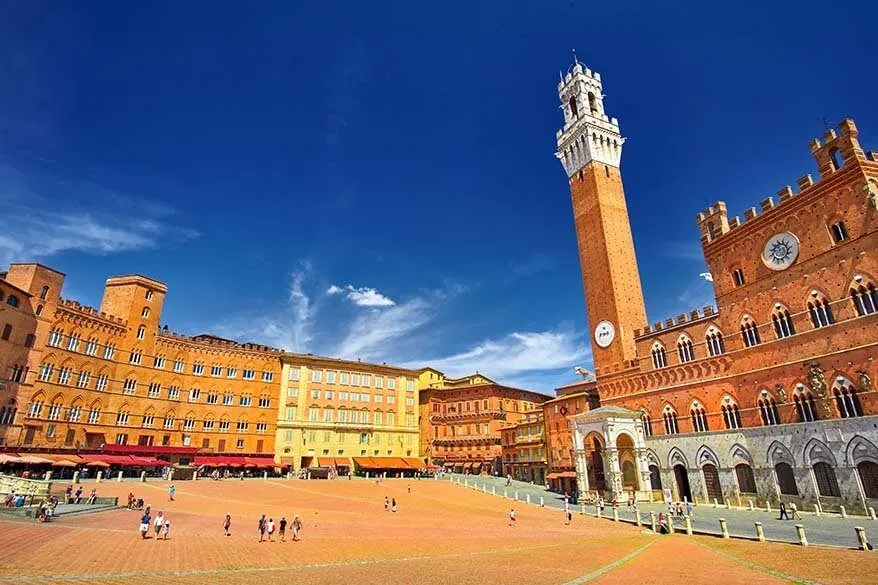 Piazza del Campo in Siena Italy