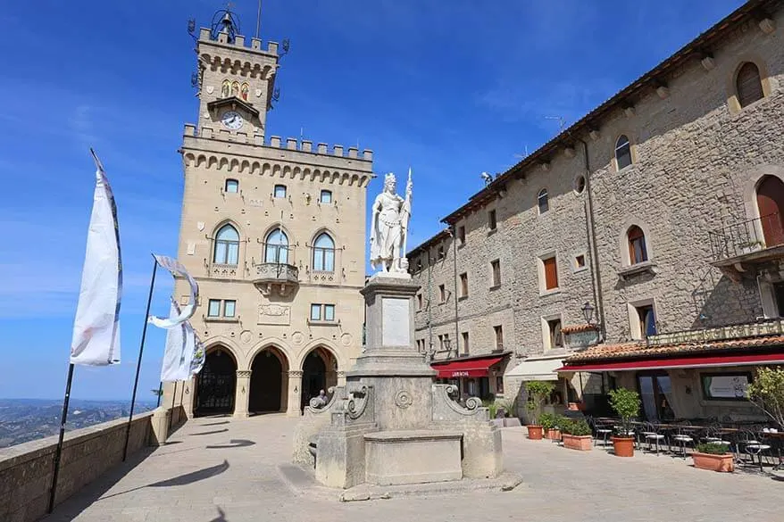 Piazza della Liberta in San Marino