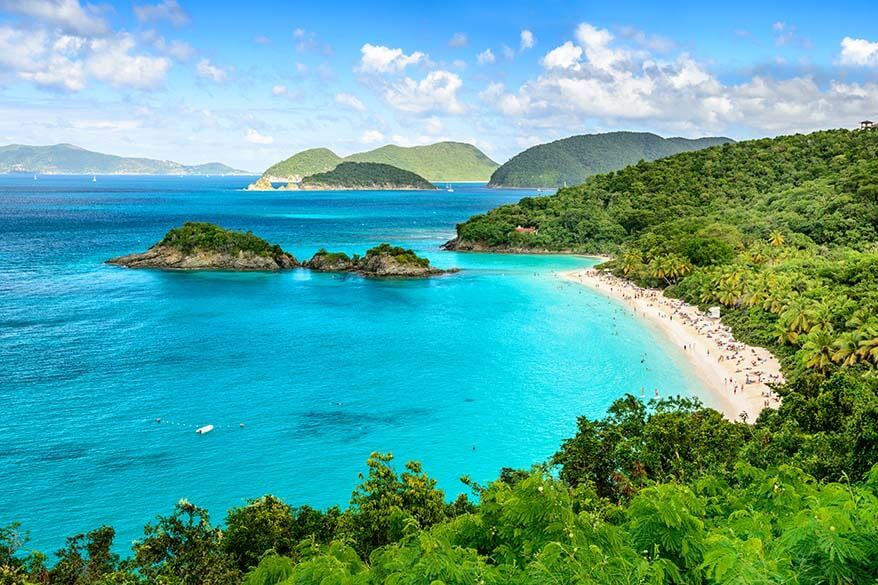 Trunk Bay in Virgin Islands National Park