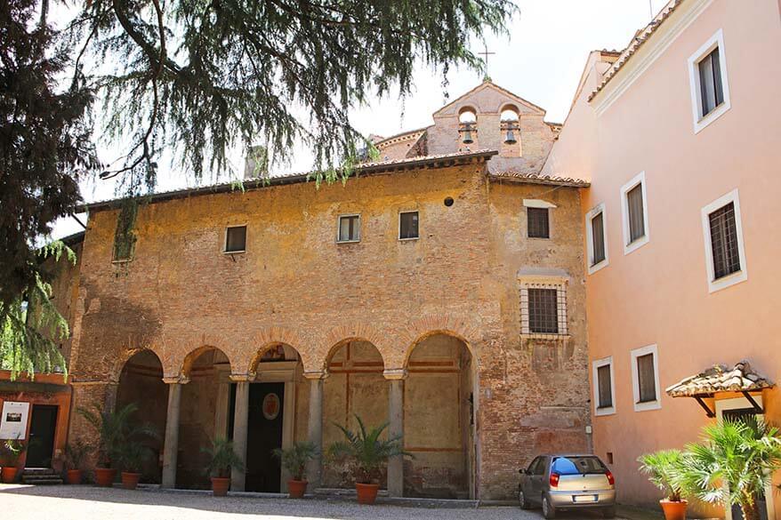 Basilica di Santo Stefano Rotondo al Celio in Rome Italy