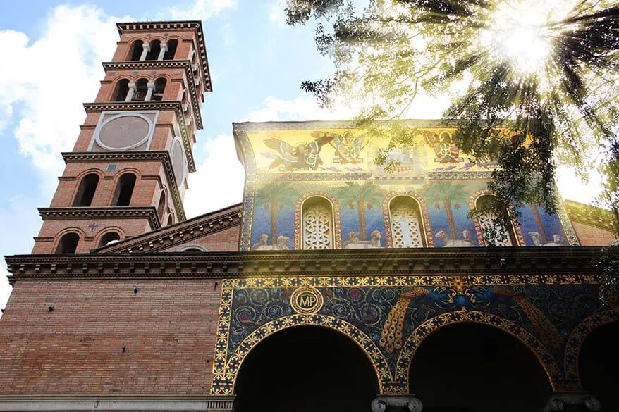 Chiesa Santa Maria Addolorata on Piazza Buenos Aires in Rome