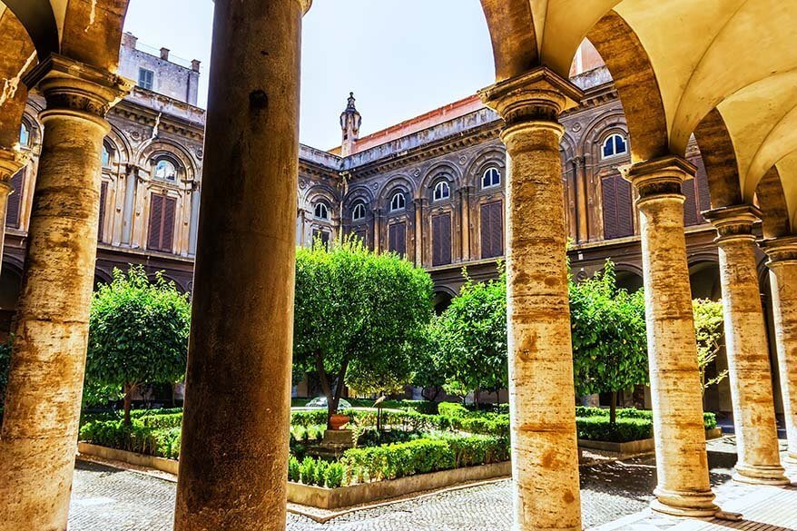 Doria Pamphili Gallery inner court