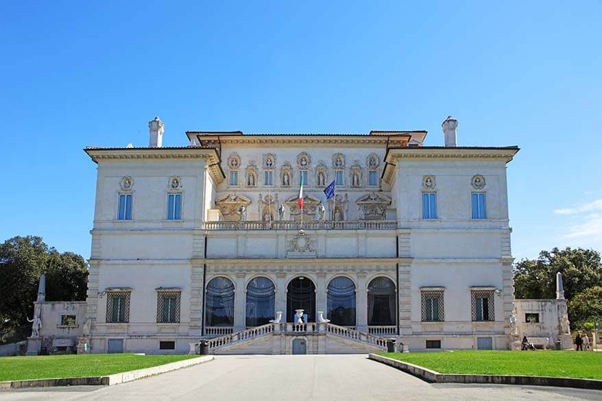 Galleria Borghese in Rome Italy