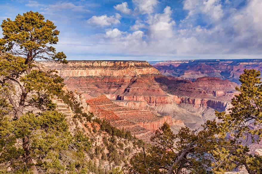 Grand Canyon National Park in April