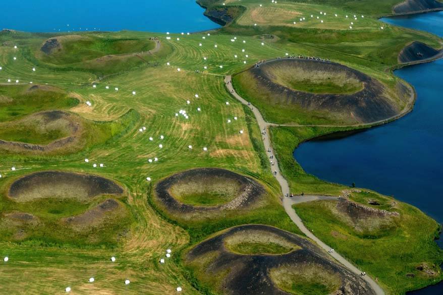 Lake Myvatn - most popular day tour in Northern Iceland