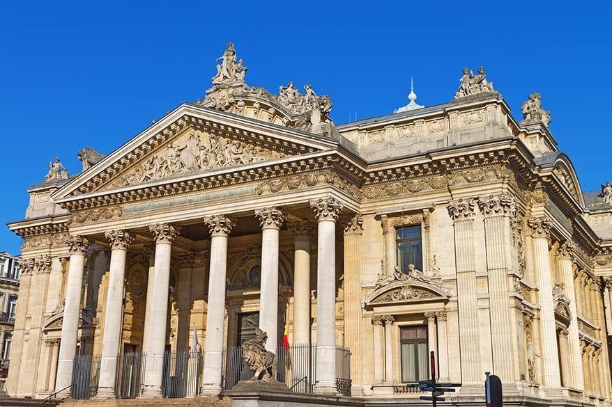 Brussels Stock Exchange - Palais de la Bourse